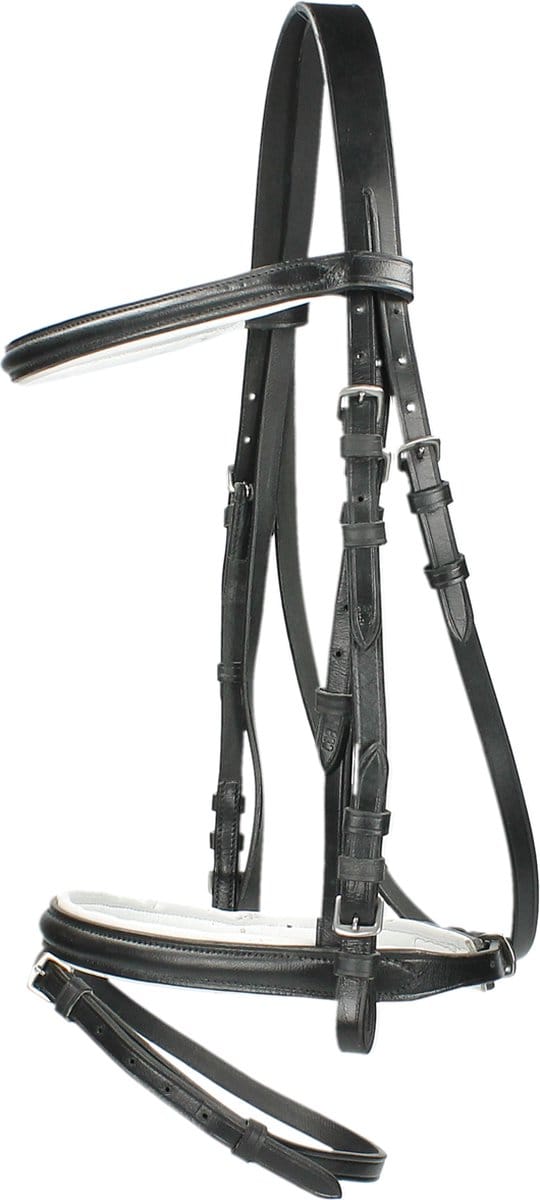 Epplejeck Zeta - Hoofdstel - Zwart/Wit - mt. Middel
