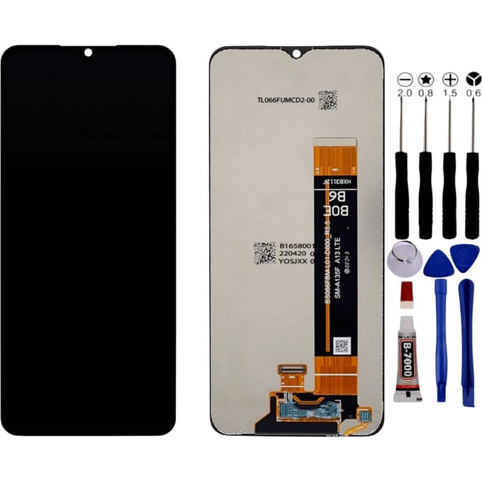 A13 A135F A135M A135N A135U LCD + Gereedschap + zelfklevend scherm