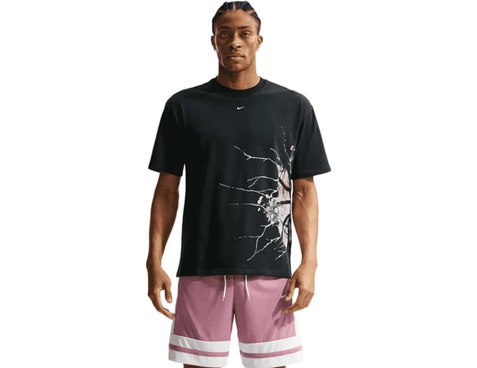 Nike Basketball T-shirt Zwart K010