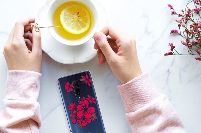 OnePlus 7 Pro TPU Case Blossom Red