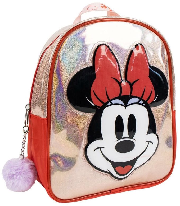 Kinderrugzak Minnie Mouse Rood 20 x 23 x 8 cm