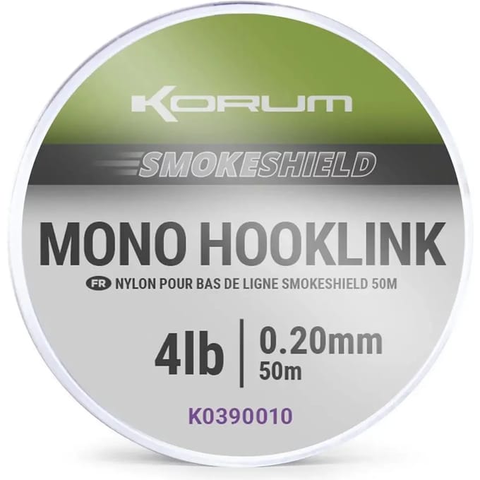 Link Korum smokeshield mono hooklink 0