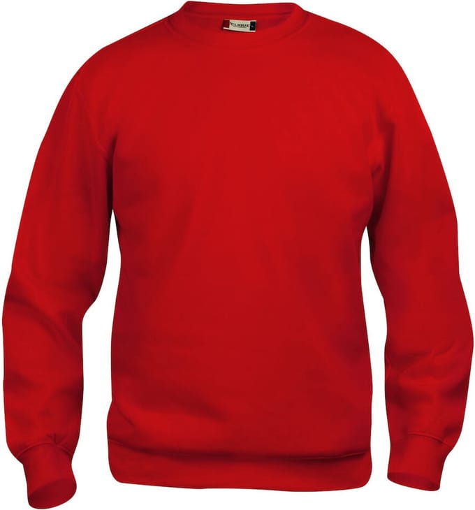 Clique Basic Roundneck Junior 021020 - Red - 110-120