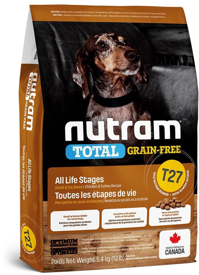 Nutram Grain Free Small Breed Turkey & Chicken T27 5,4kg