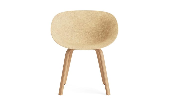 Normann Copenhagen Matte fauteuil Hout - hennep