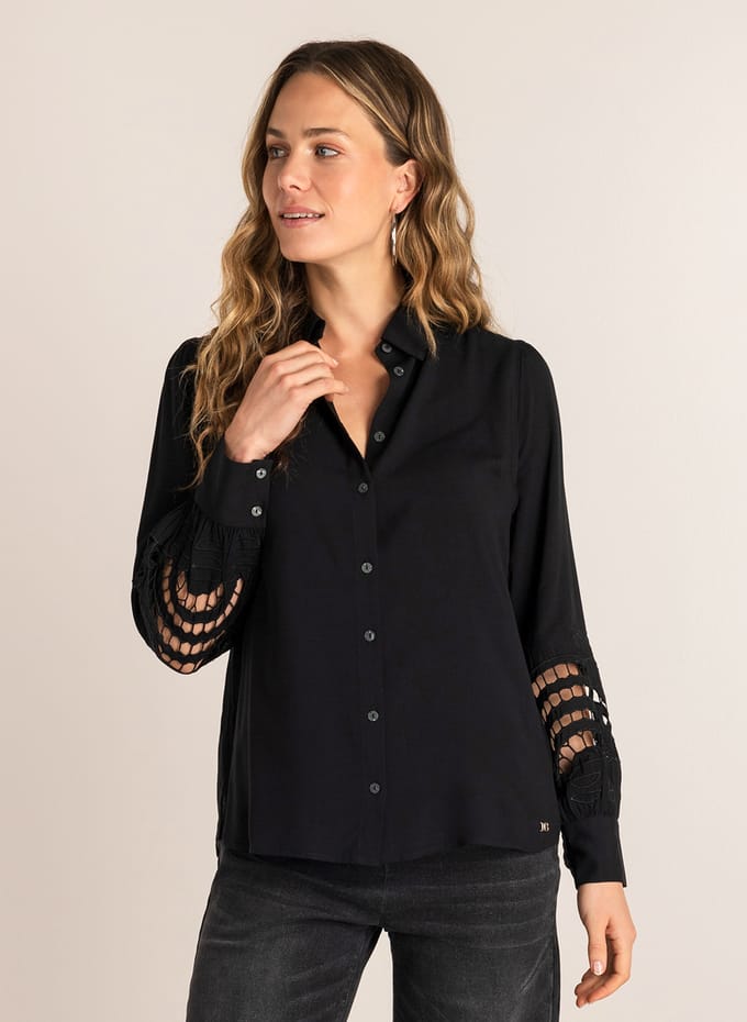 IVY BEAU Sanny Tops - Black - maat 44
