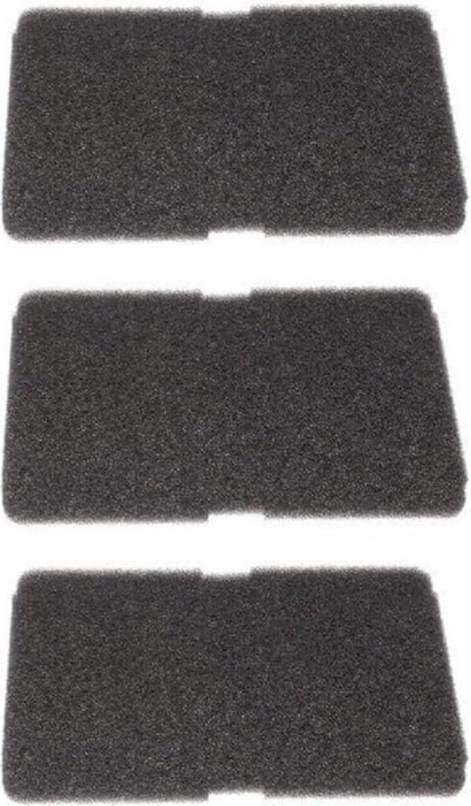Knaak Filter Set van 3 Spons Droger - Geschikt voor Beko Blomberg - 245 x 155 mm - Stoffilter