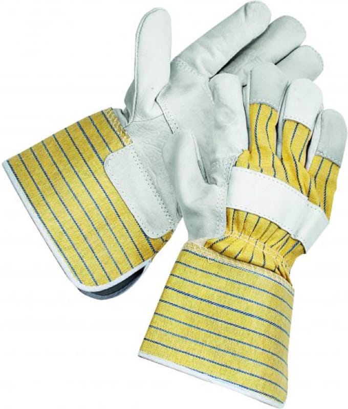 Leren handschoen Cerva Crow Long rundnerf 10/XL - 12 paar