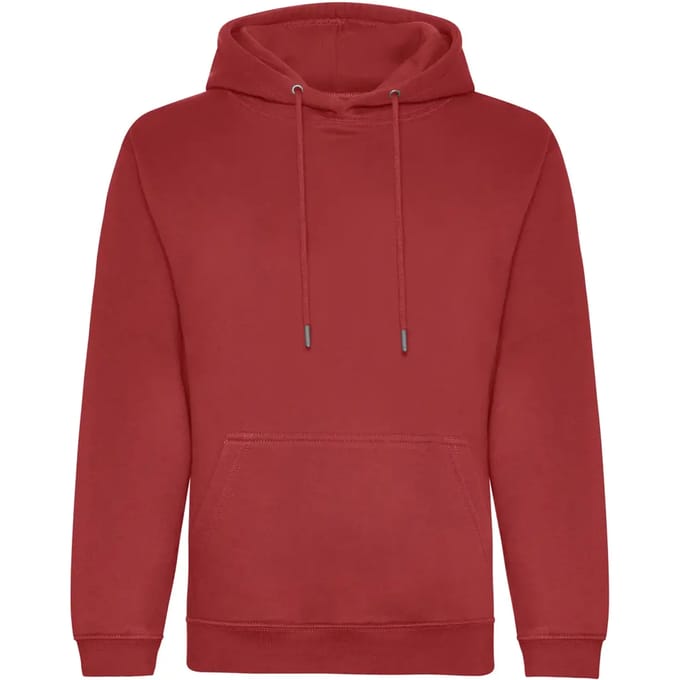 Just Hoods Organic Hoodie JH201 - Fire red - M