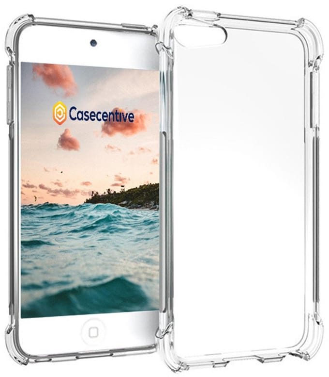 Casecentive Rugged Clear Case iPod Touch 5 / 6 / 7 clear