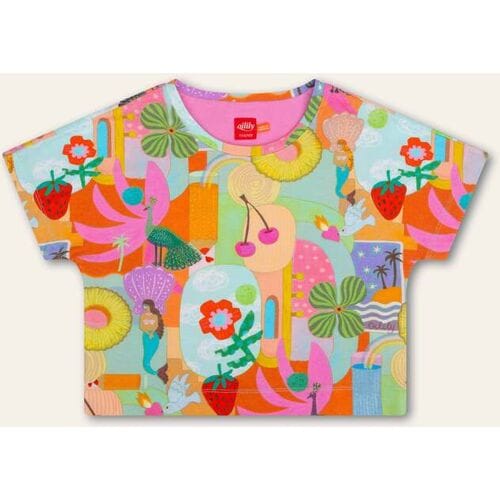 Oilily Tipp T-Shirt- maat152/12yr Meadow