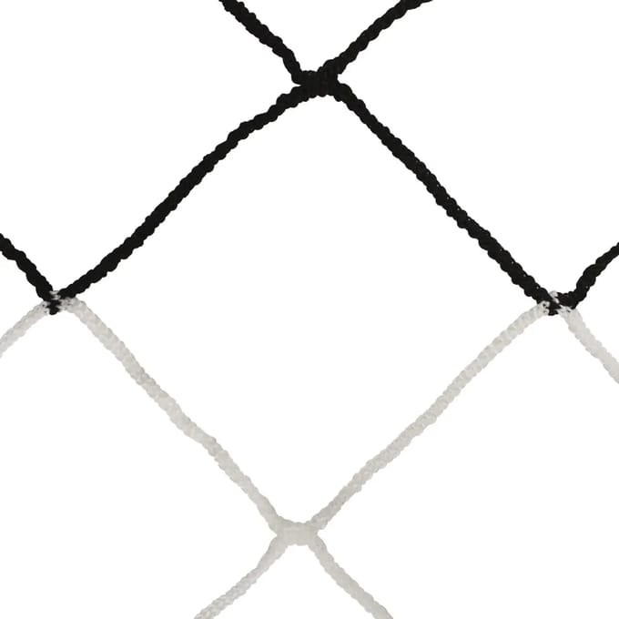 Duo-kleur 11-a-side voetbalnetten PP geweven 4mm enkel mesh 120 honingraat Sporti