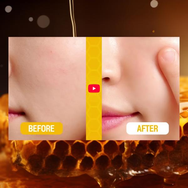 Holika Holika Honey Royalactin Propolis Ampoule Set 2 items +RANDOM GIFT beige