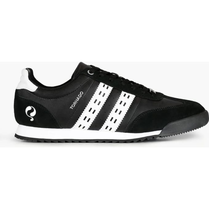 Q1905 Sneaker tornado zwart/wit