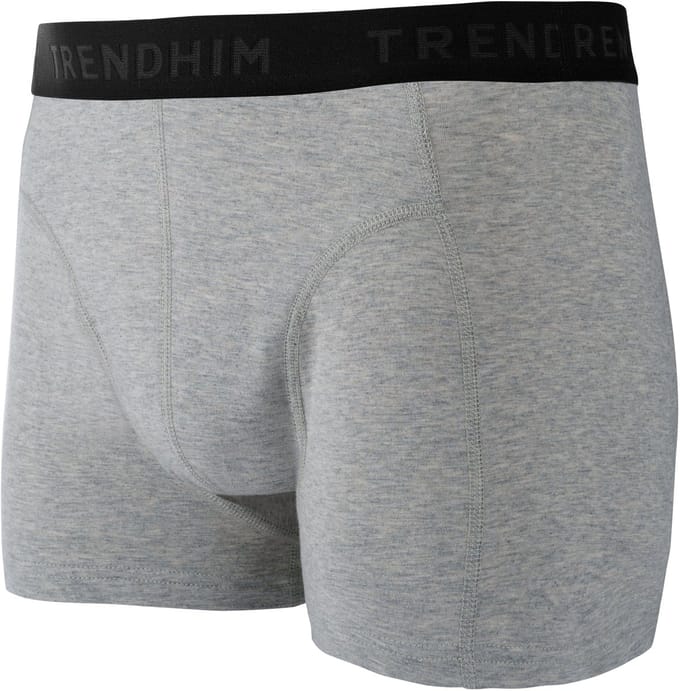 TrueFeel | 3-pack lichtgrijze comfortabele bamboe boxershorts