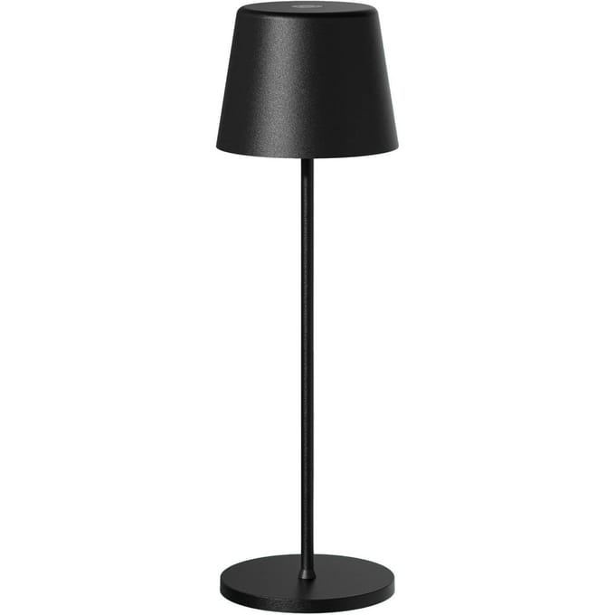 Müller Licht tint LED tafellamp Dalia, aluminium, zwart
