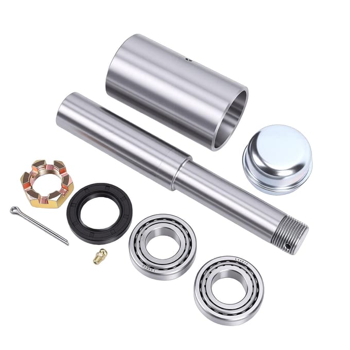 Bandenrek Scharnierkit Roestvrij Staal Stabiele Bandendrager Naaf en Afdichtingskit voor Off-Road SUV's gray
