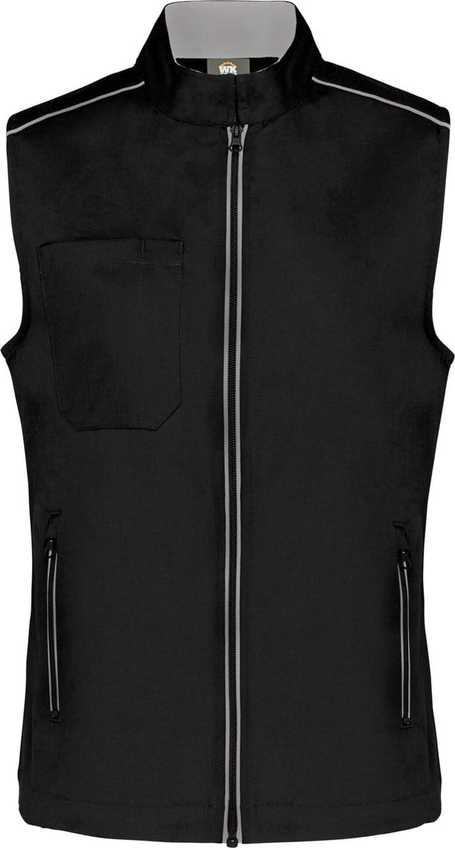 WK. Designed To Work Damesgilet Day To Day WK6149 - BLACK / SILVER - L