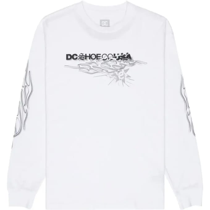 Sweatshirt DC Shoes Side Flame