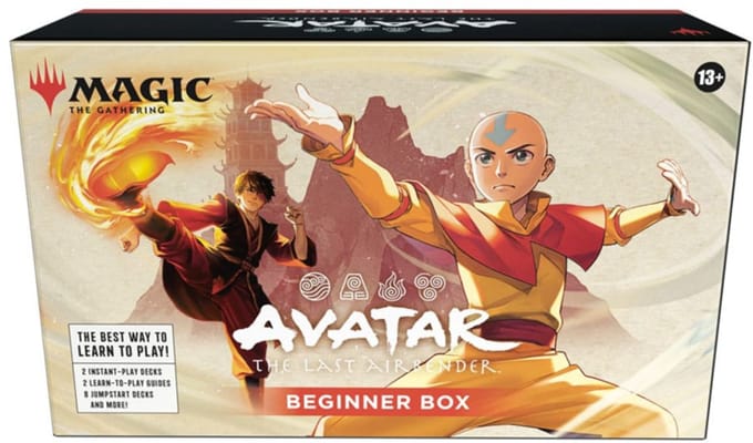 Magic the Gathering Avatar: The Last Airbender Beginner Box Case (3) english