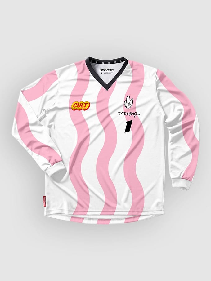 Loose Riders D/Rt Fc Long Sleeve Jersey roze