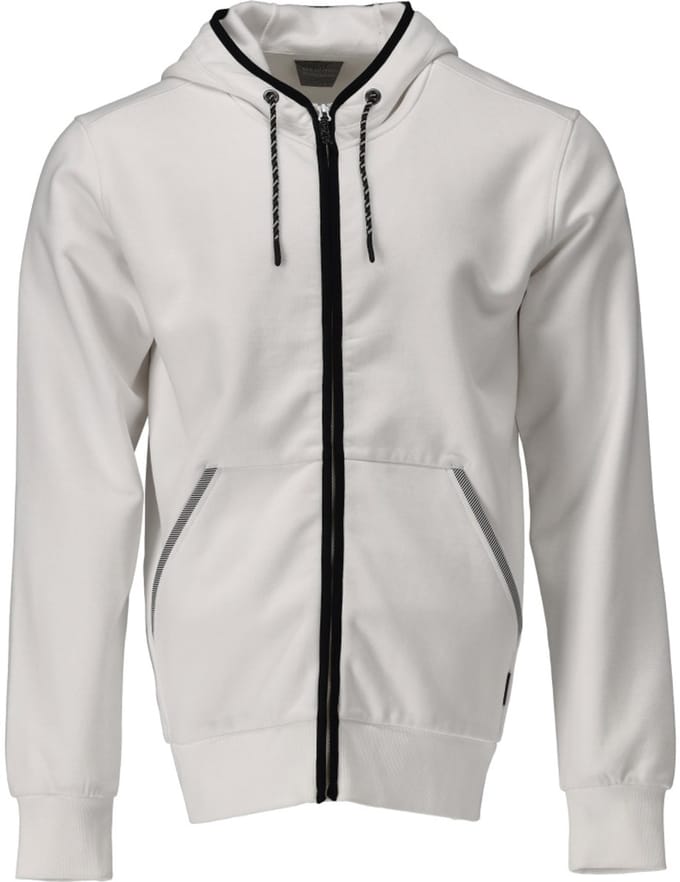 Mascot Customized Capuchontrui met rits 22486-378 - Wit - 2XL