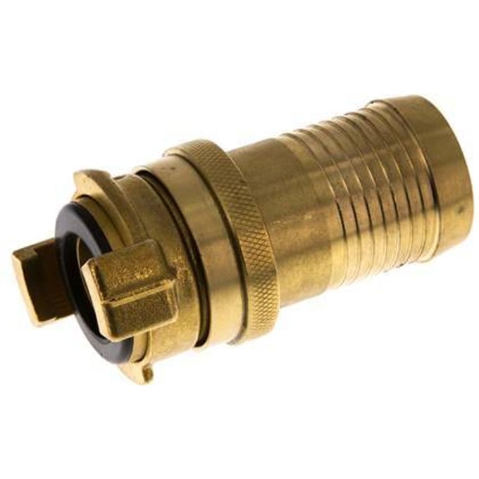 32 mm (1 1/4'') Slangpilaar Veiligheid Messing GEKA Tuinslangkoppeling