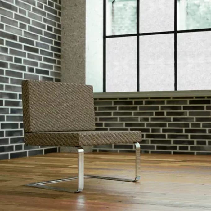 Transform Zelfklevende Raamfolie - Vezelstructuur Transparant - 45 X 200 Cm