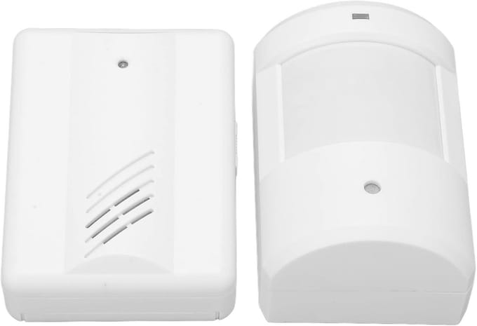 Draadloos Oprit Alarm met Infraroodsensor en Bewegingsdetectie voor Veilig Thuisgebruik