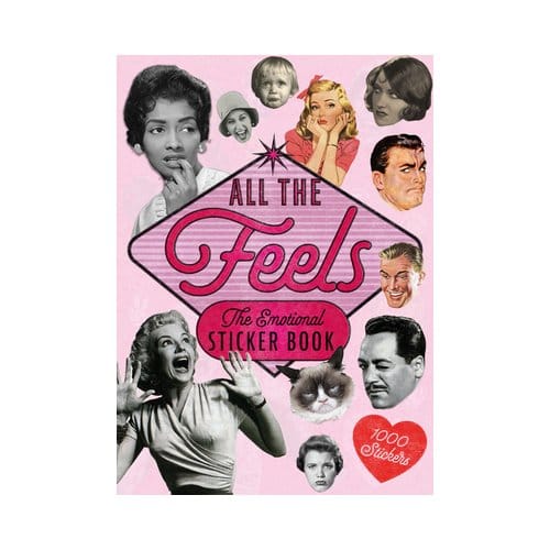 All The Feels - Ransom Note Sticker Book - Luke Herriott