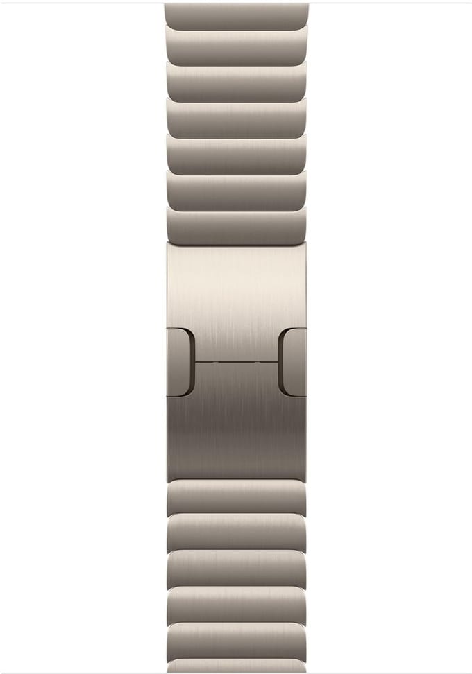 Schakelarmband - 46 mm - Naturel - Eén maat voor de meeste polsen