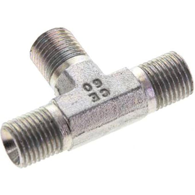 T-Fitting G1/4'' Buitendraad Staal 350bar (4917,5psi)