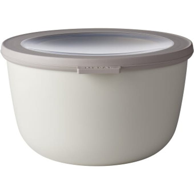 Mepal - Multikom Cirqula vershouddoos - 2000 ml - Rond - Nordic white