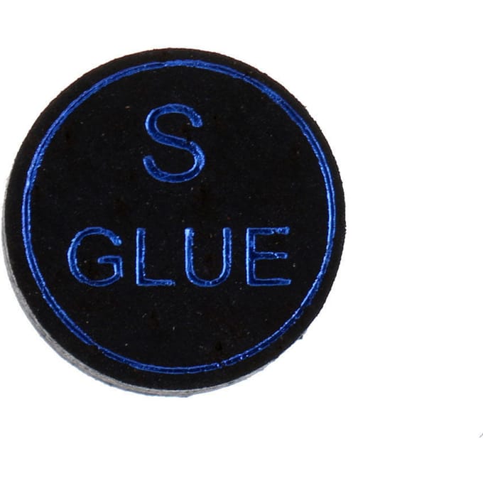 Hoogwaardige varkensleren biljartkeupunten, zwart, 11 mm zacht 13mm Soft