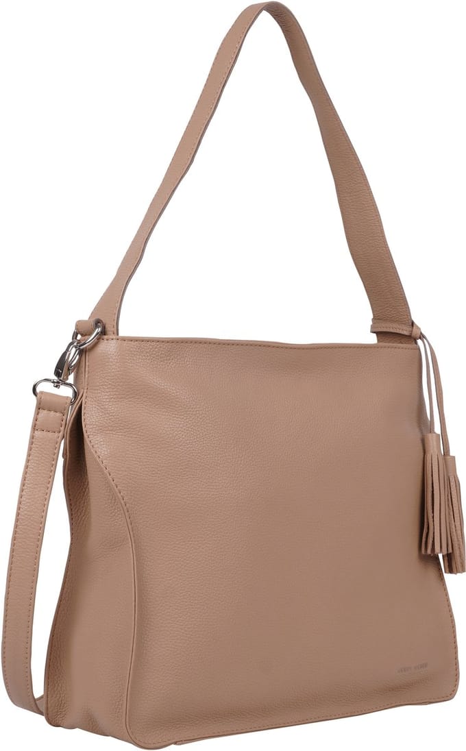 GERRY WEBER Schoudertas Cadiz Hobo MHZ Cappuccino Lichtbruin