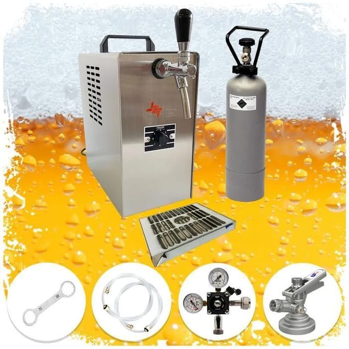 Complete Set Biertap JET 30 1-kraans Droogkoeler 35 l/uur Thuistap Bierkoeler