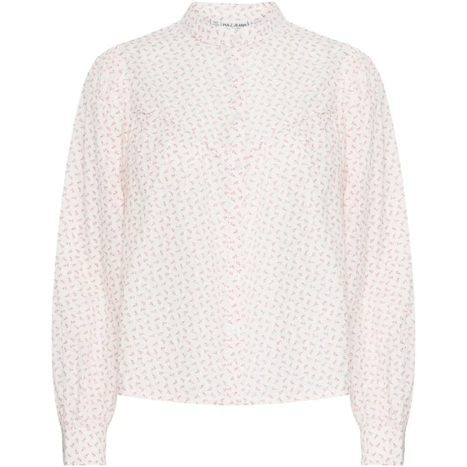 Damesblouse met lange mouwen Pulz Jeans Maci