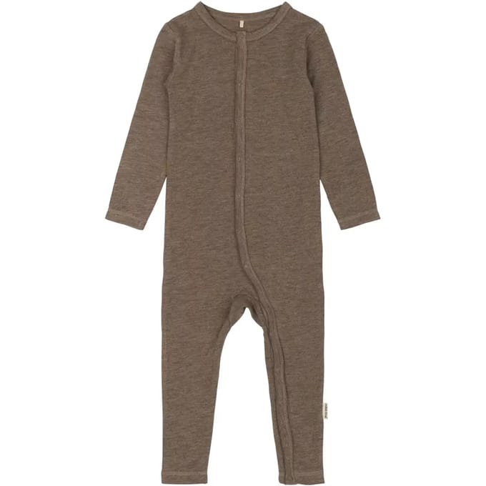Babykleding met lange mouwen van wol/bamboe Mikk-Line