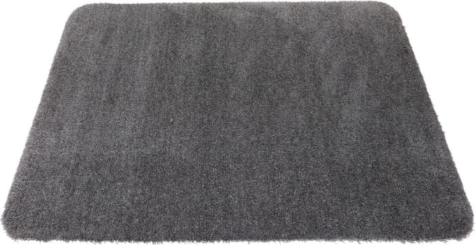 PRIMA - Soft - XL - Badmat - Hangend - WC mat - zwart - antraciet - 60x80cm - antislip