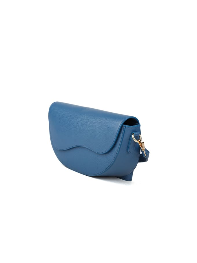 Giulia Monti Schoudertas Stolen Blauw