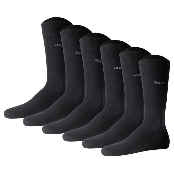 JOOP! Sokken Unisex premium essential organic cotton Socks 6p Set van 6