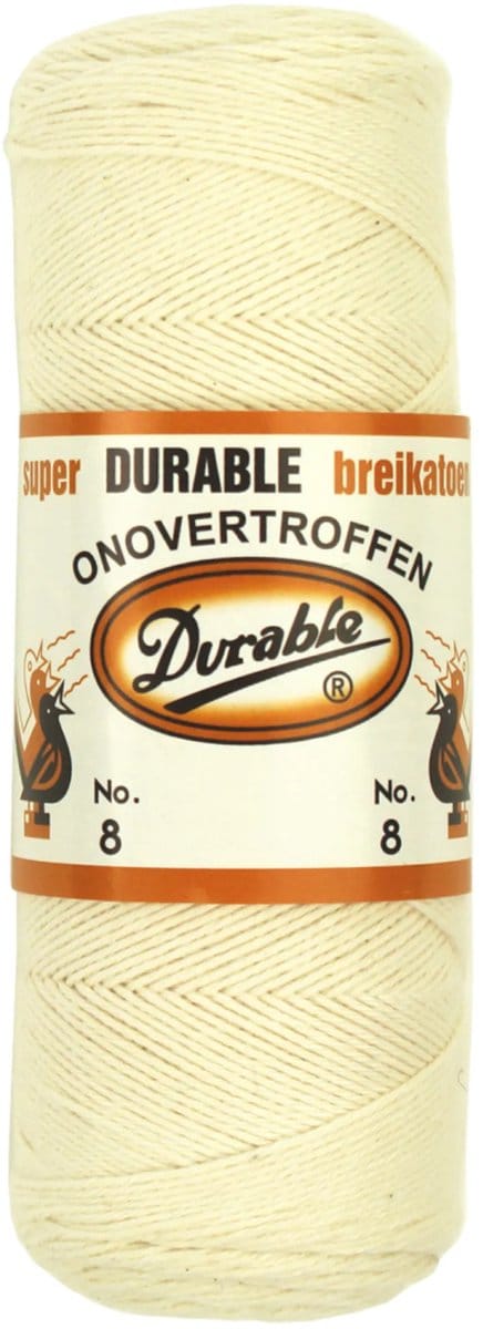 Durable Breikatoen Nr. 8 - 087 ecru - Katoen Garen