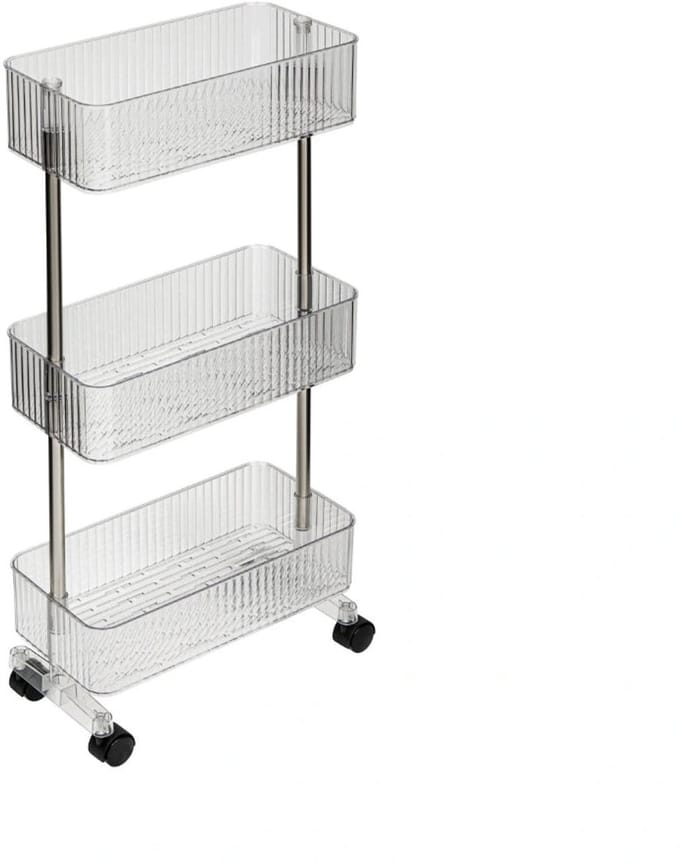 E smalle trolley Five® - Plastor - Transparant