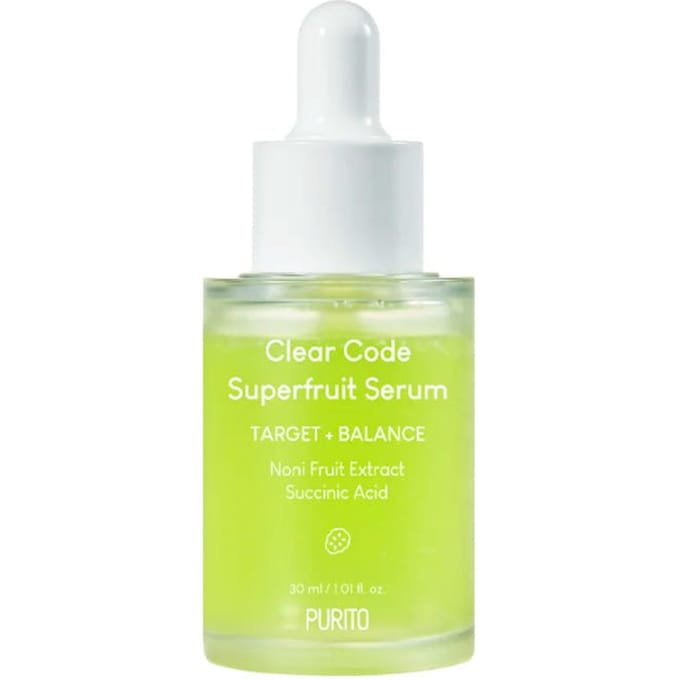 Purito - Clear Code Superfruit Serum - Vyrovnávací Pleťové Sérum