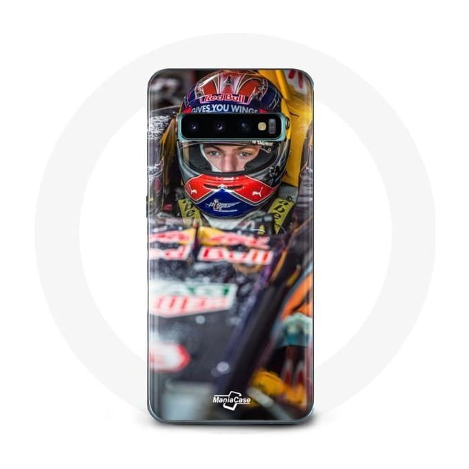 Case voor Samsung Galaxy S10 plus Formule 1 Max Verstappen F1 coureur
