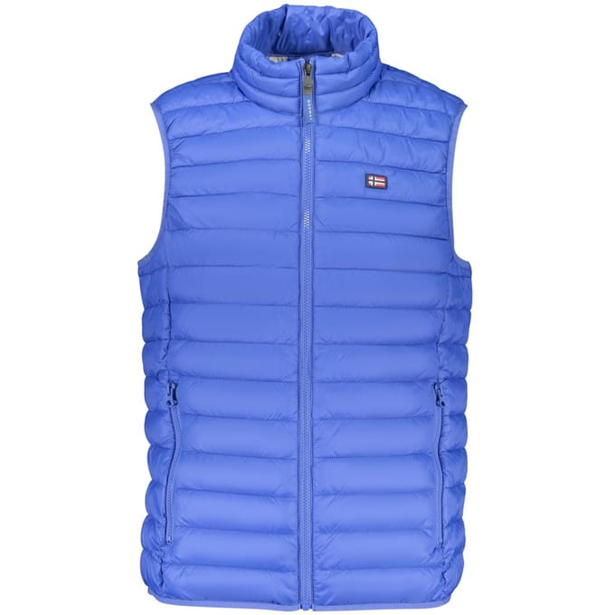 Noorwegen 1963 Blauwe Polyester Heren Vest