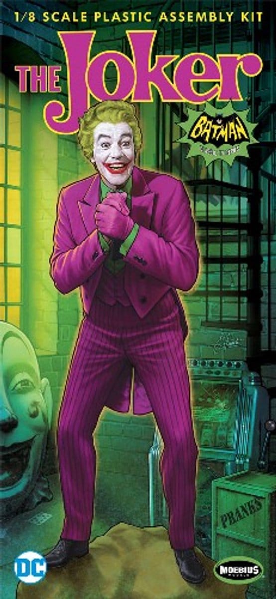Moebius Modelbouwpakket Militaire voertuigen - 956 1966 Batman The Joker - Figuur Plastic - 1:8 - Modelbouw