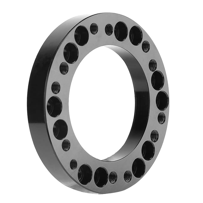 12.5mm Universele Auto Stuurwiel Naaf Racing Spacer Pad Adapter Kit gray