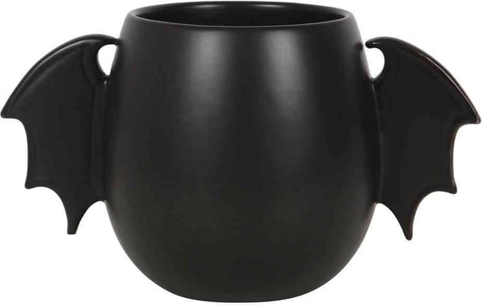 Something Different - Bat Wing Rounded Mok/beker - Zwart