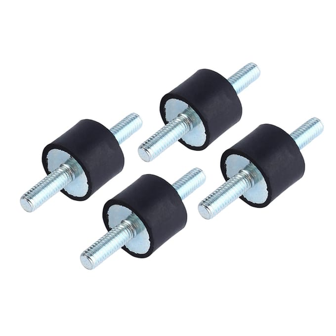 Luchtcompressorpomp Anti-vibratie Rubberen Bevestiging Schokdemper M8 30*20